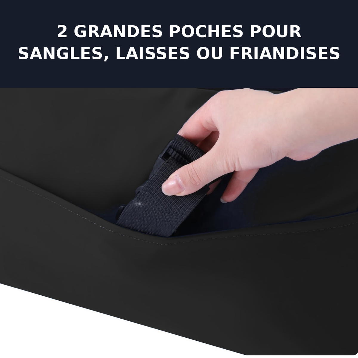 Siège auto pour chien Dog Dock V3 – fixation ISOFIX