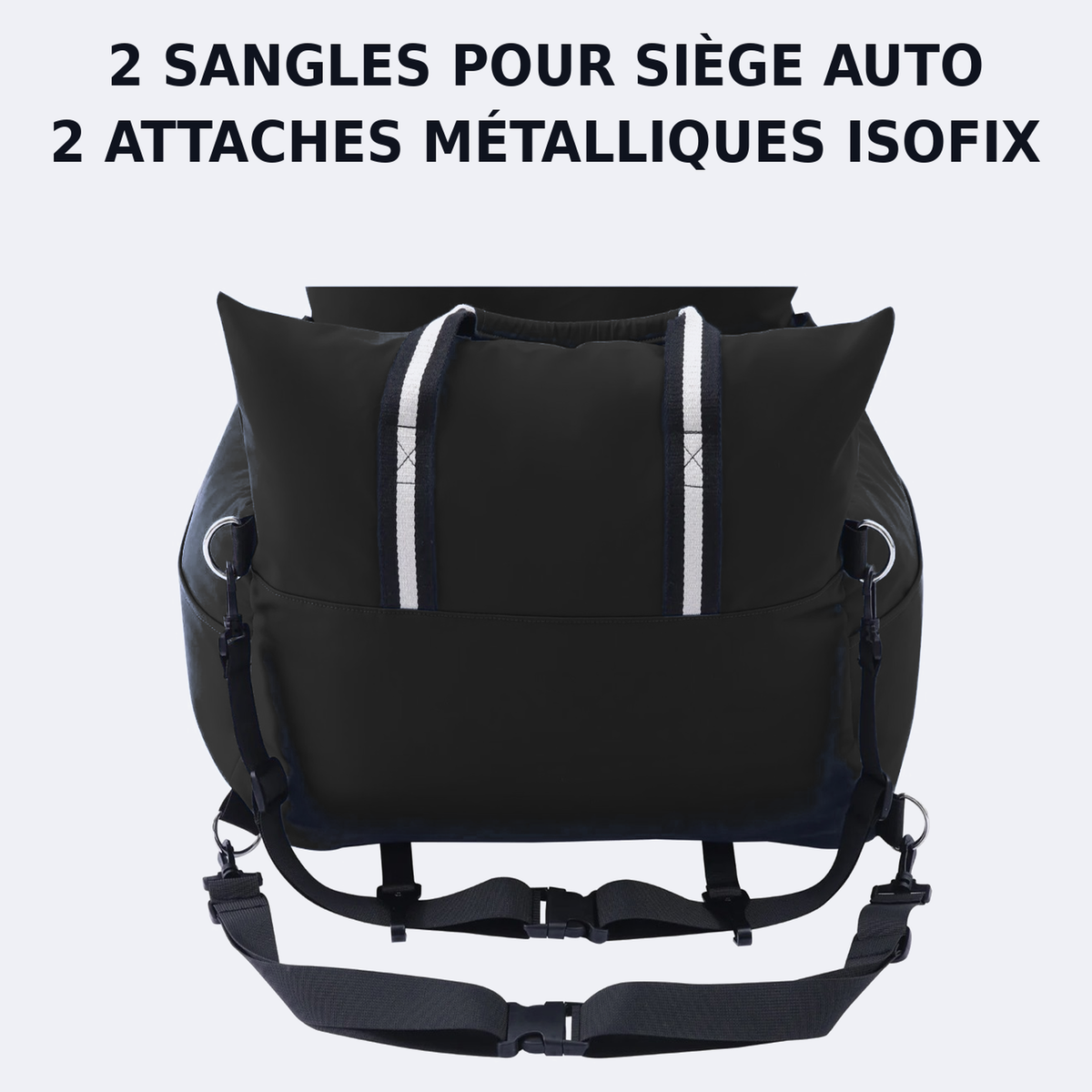 Siège auto pour chien Dog Dock V3 – fixation ISOFIX