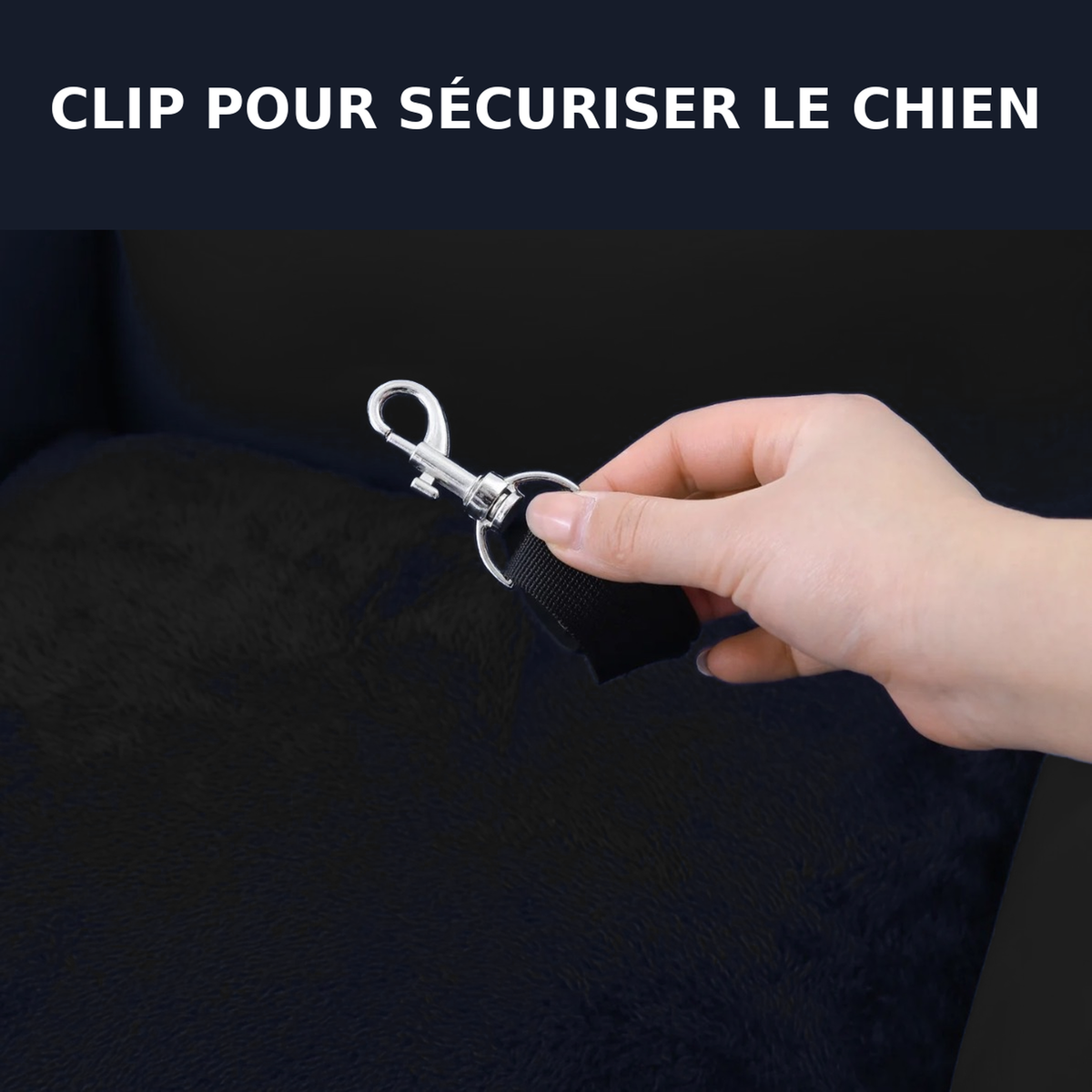 Siège auto pour chien Dog Dock V3 – fixation ISOFIX