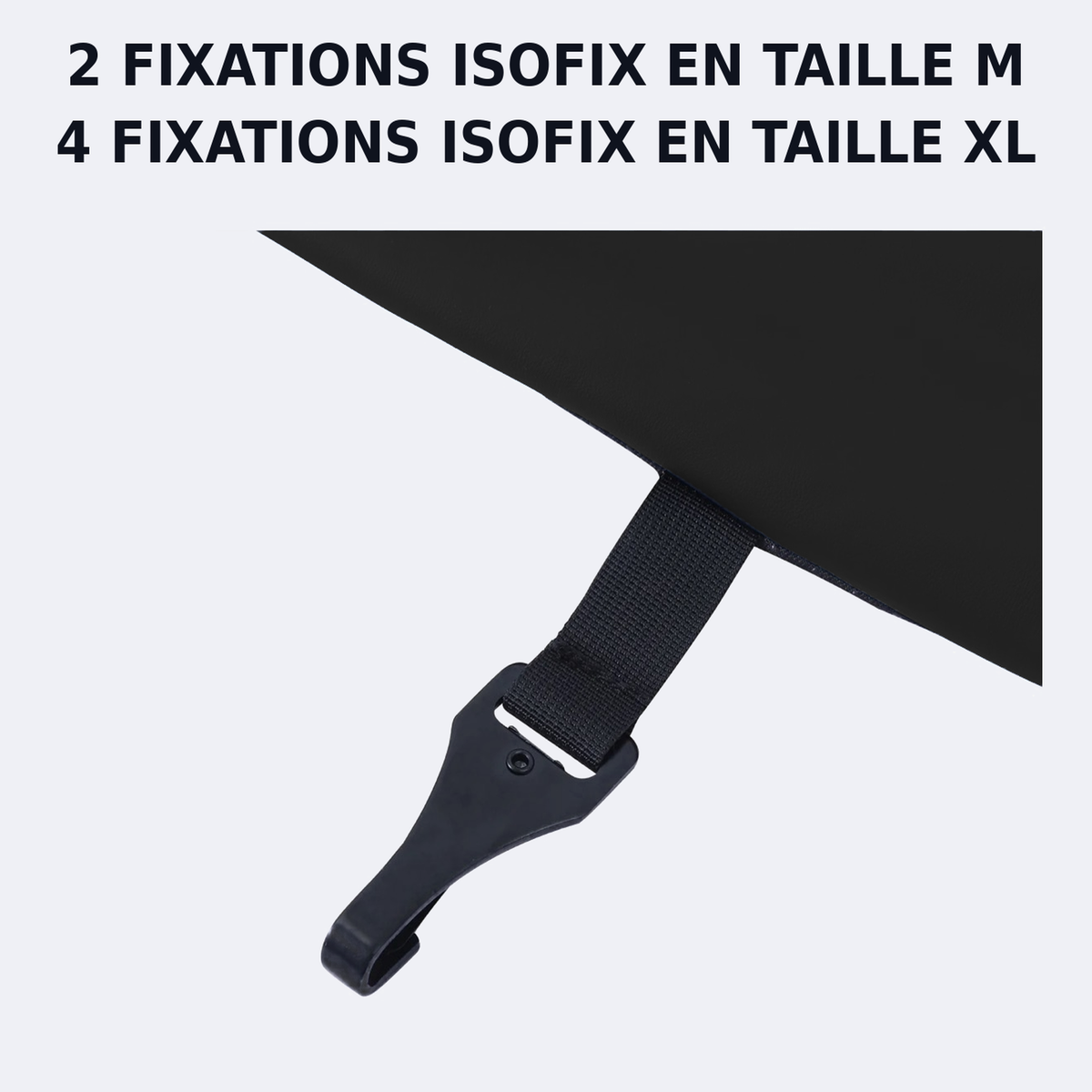 Siège auto pour chien Dog Dock V3 – fixation ISOFIX